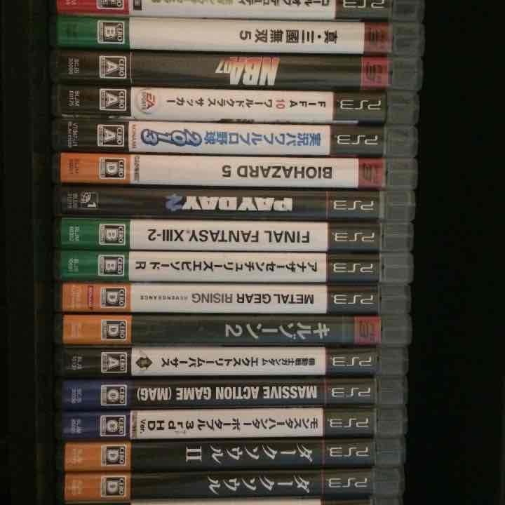PS3カセット売ります