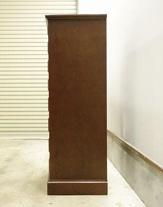 旭川民芸家具 タンス 引出し 8段 チェスト 整理箪笥 スリムチェスト 天然木
