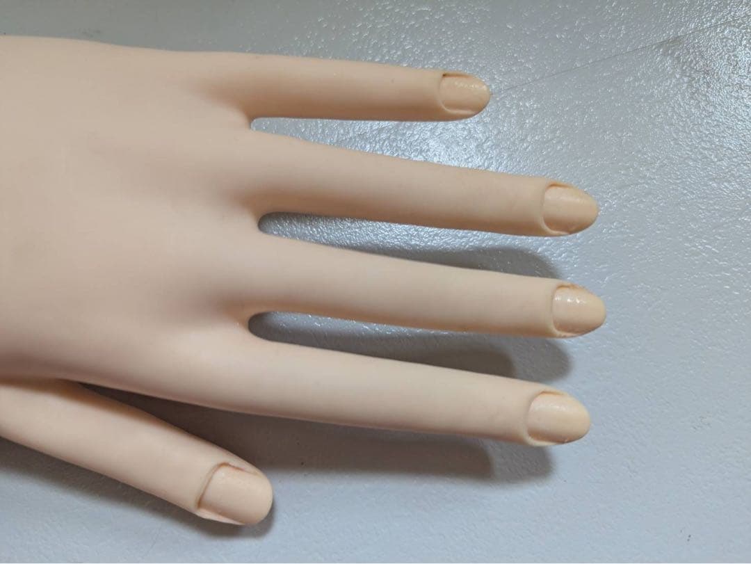 ネイリスト技能検定試験　JNEC認定モデルハンド　4本　3級2級1級テキスト