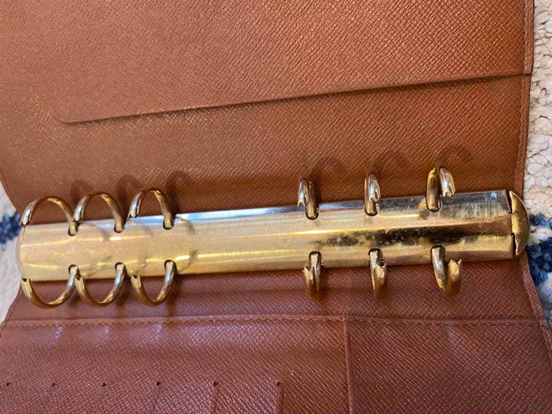 まき　ルイヴィトン　手帳　カバー　モノグラム