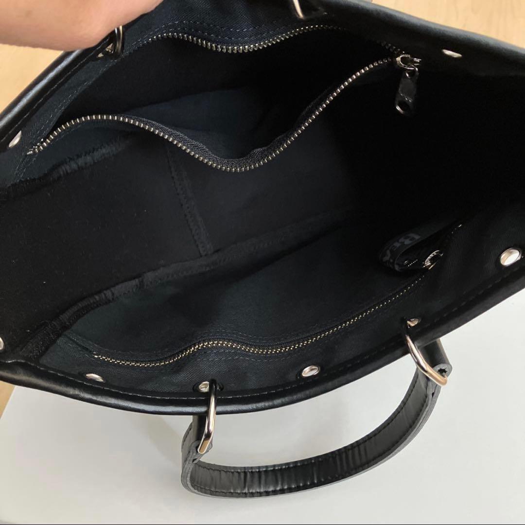 COMME des GARÇONS THE BEATLES ブラックトートバッグ