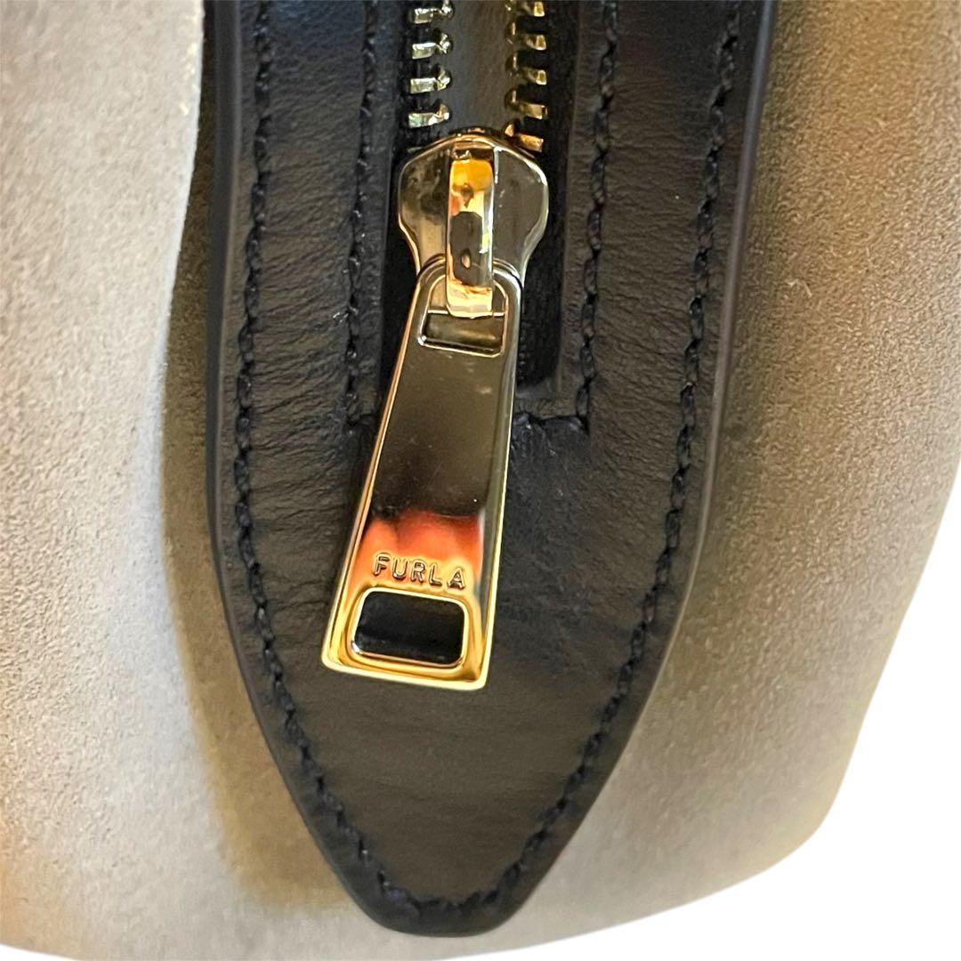 ☆FURLA☆ フルラ　ELSA Mini 2wayトート プラリネ/アース