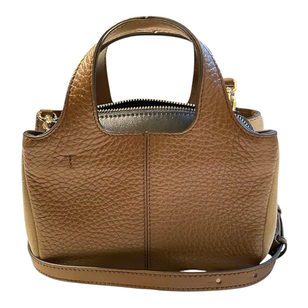 ☆FURLA☆ フルラ　ELSA Mini 2wayトート プラリネ/アース