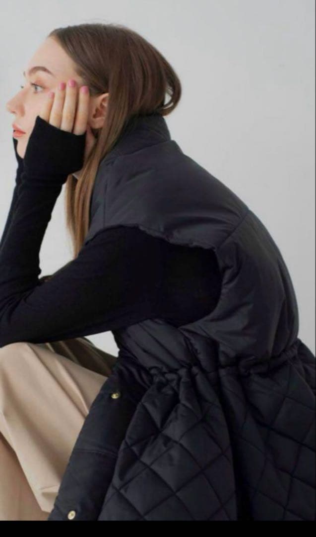 mmmmaison de Dolce.メゾンドドルチェ　キルティングベスト