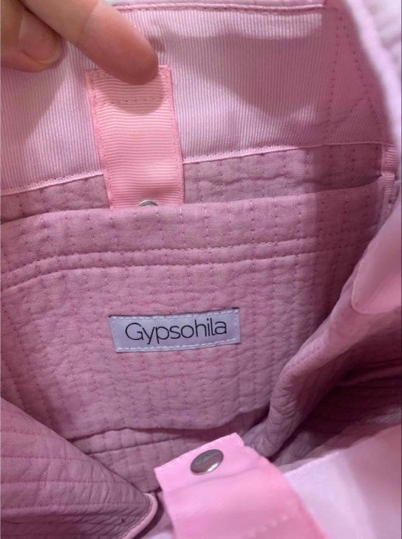 gypsohila ジプソフィア　s トートバッグ ピギーピンク