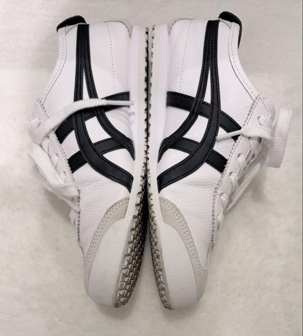 【美品】オニツカタイガー　Mexico66 ホワイト　ブラック　スニーカー　箱付