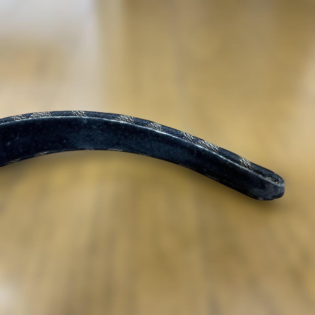 FENDI ヘアバンド ネイビー／ブラック