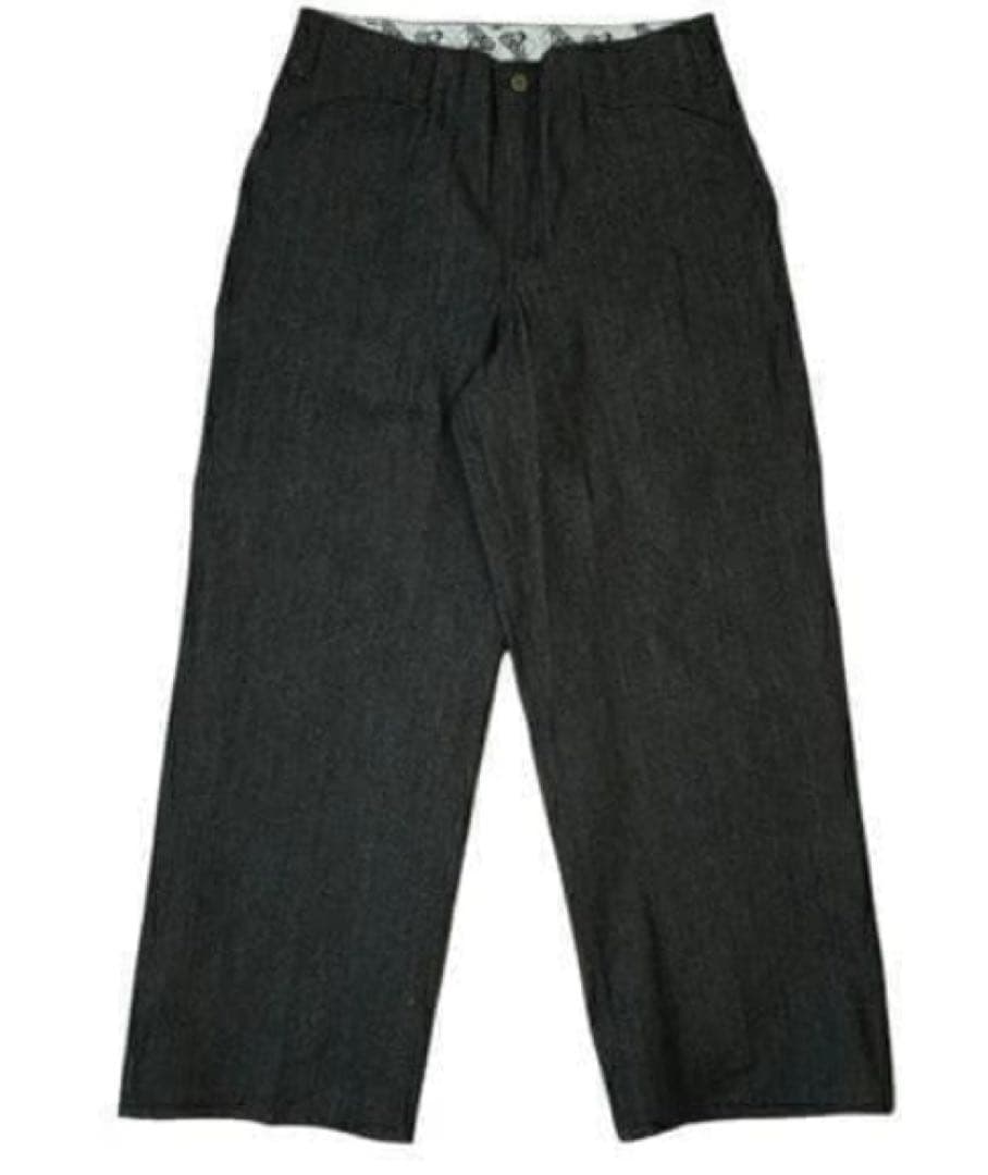 ブラック黒W34ベンデイビスbendavisゴリラカットデニムワークパンツ