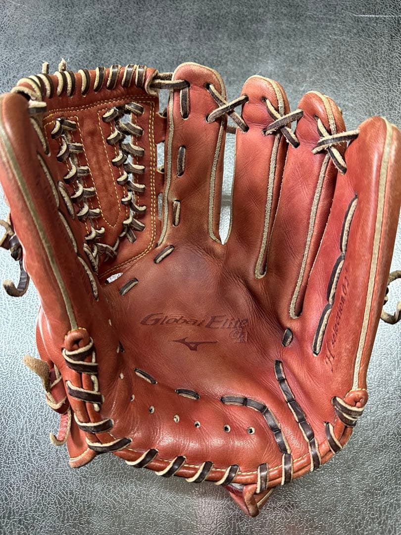 ミズノ　グローバルエリート　軟式グローブ