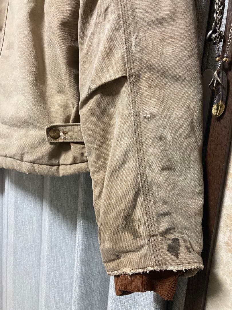 a*様 カーハートトラディショナルジャケット短丈 ボロフェード