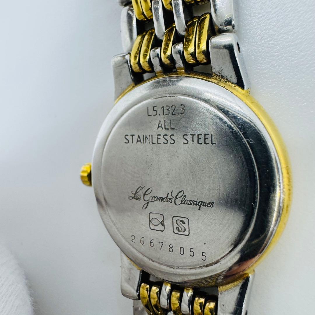 ✨LONGINES✨ロンジン✨コンビ✨ゴールド文字盤✨デイト✨クォーツ✨腕時計✨