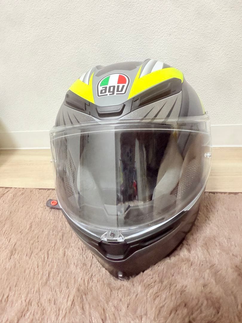 AGV K6S フルフェイスヘルメット グレー/イエロー