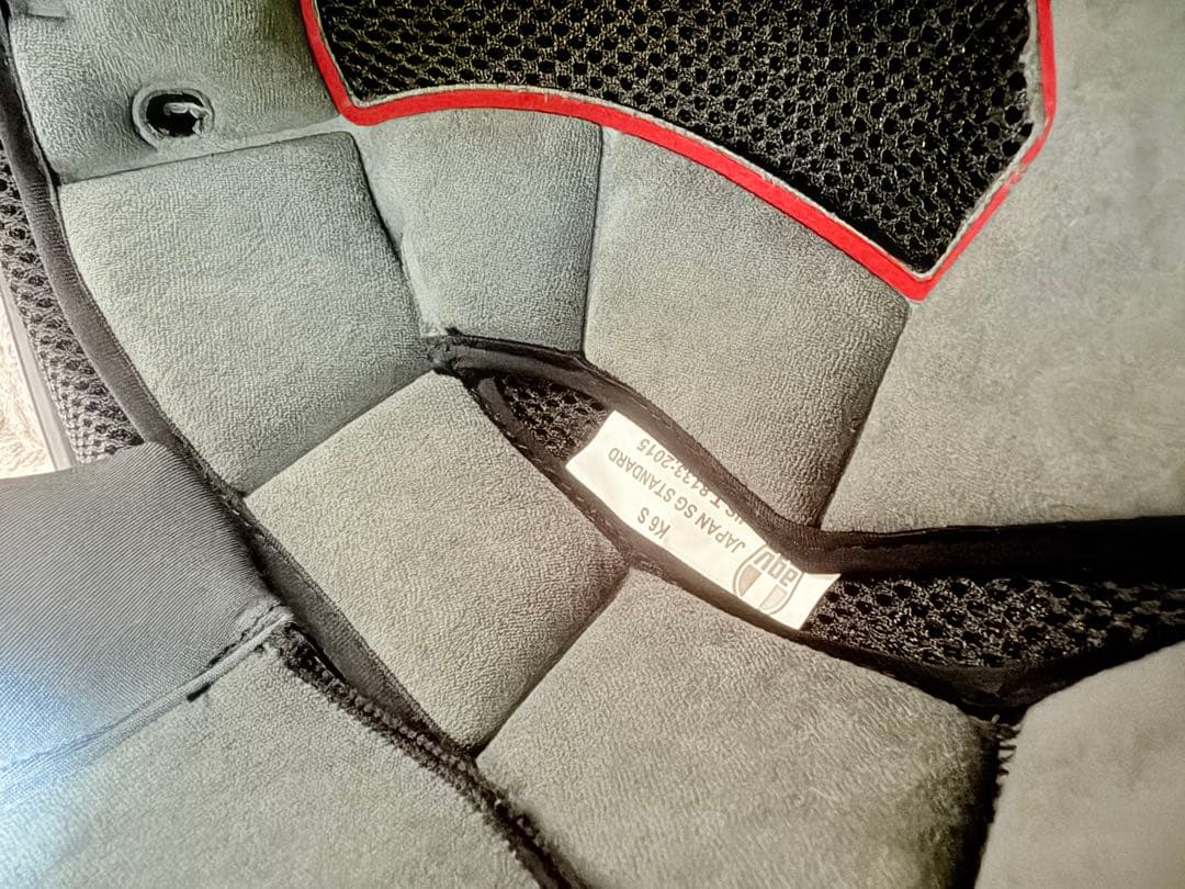 AGV K6S フルフェイスヘルメット グレー/イエロー