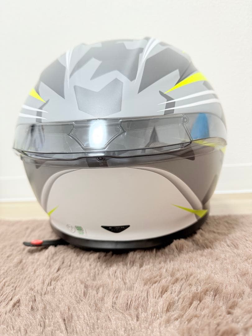 AGV K6S フルフェイスヘルメット グレー/イエロー
