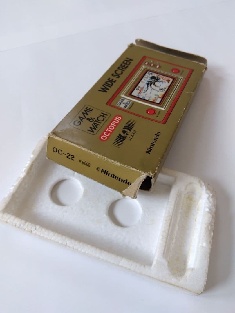説明書あり Nintendo Game & Watch Octopus