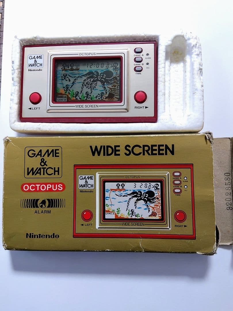 説明書あり Nintendo Game & Watch Octopus