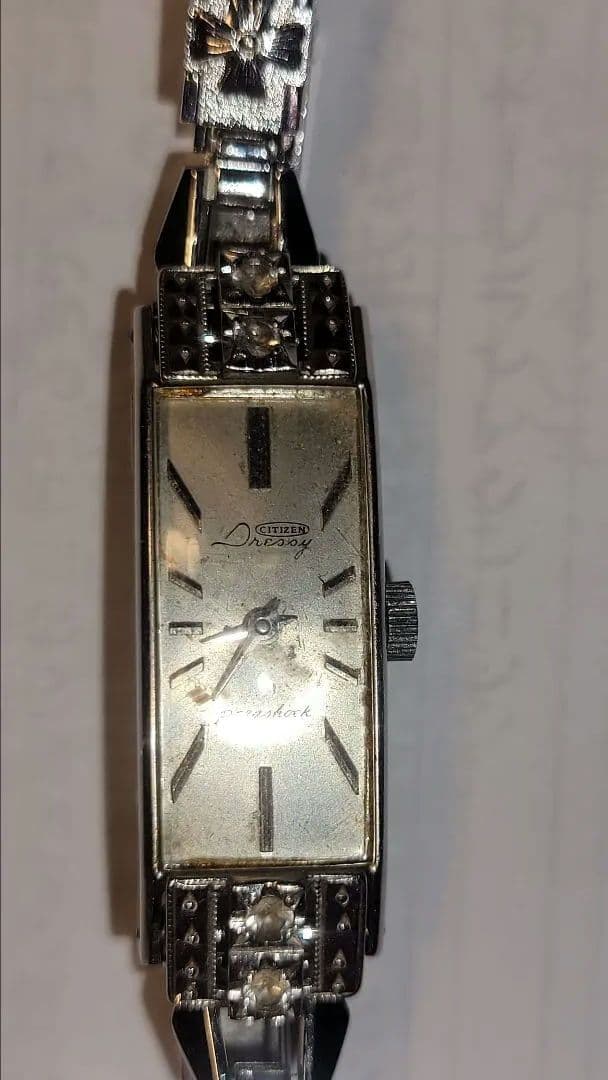 CITIZENシチズン ドレッシー レディース腕時計手巻きヴィンテージ14KWG