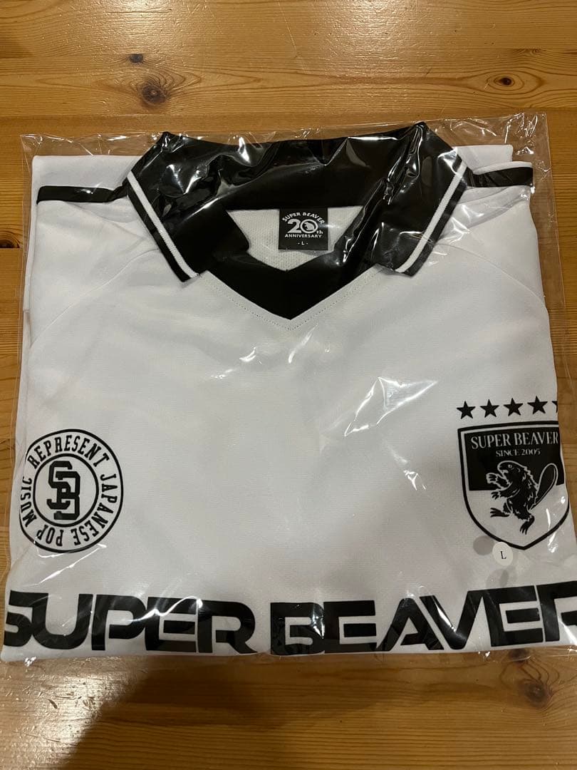 SUPER BEAVER サッカーシャツ　白L
