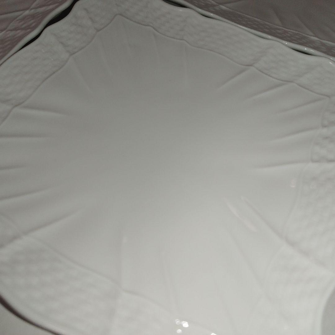 【未使用品】4枚セット ベッキオホワイト 15cm スクエアプレート