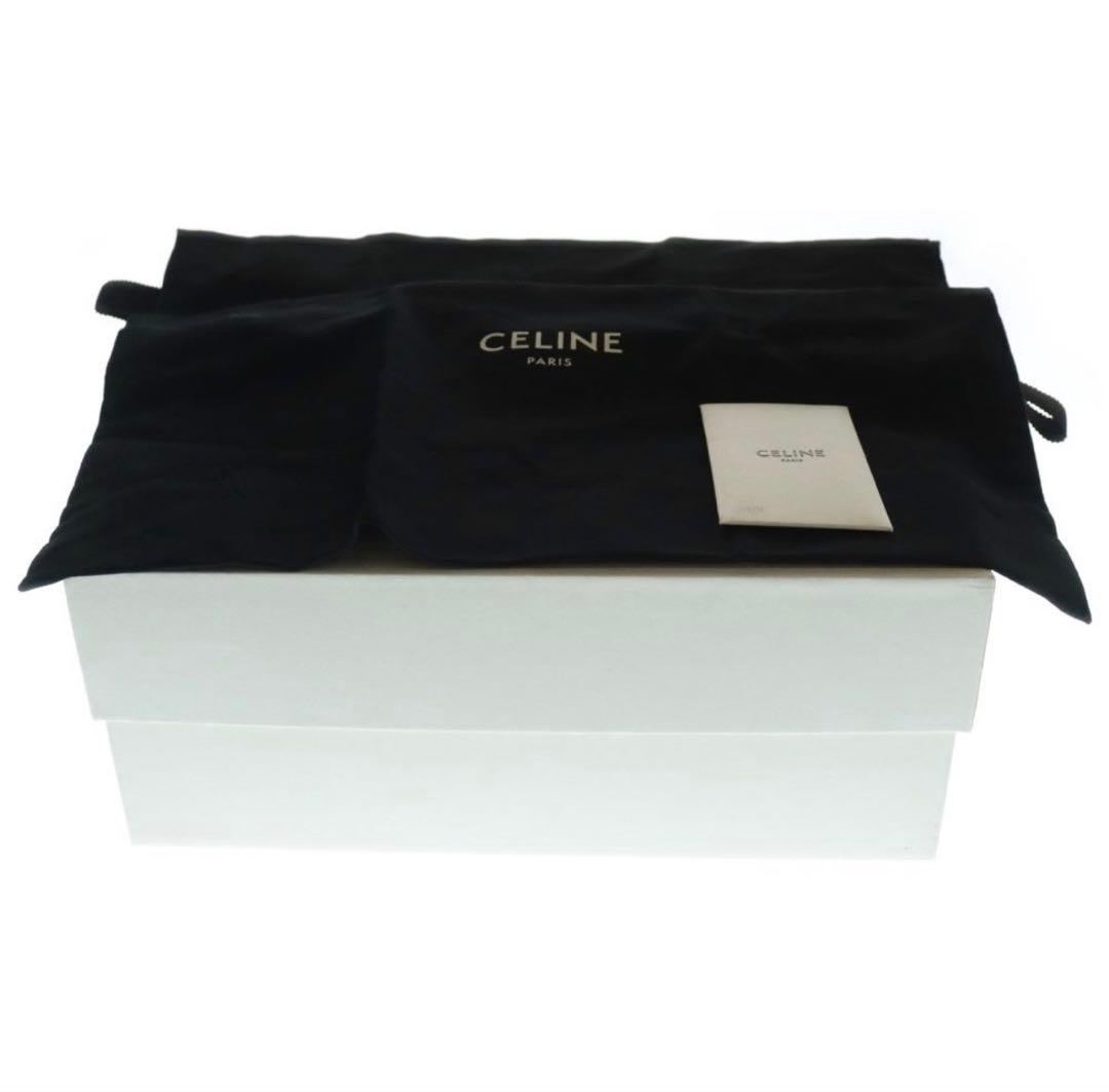 CELINE（セリーヌ） サイドゴア ハーネス チェルシーブーツ ブラック