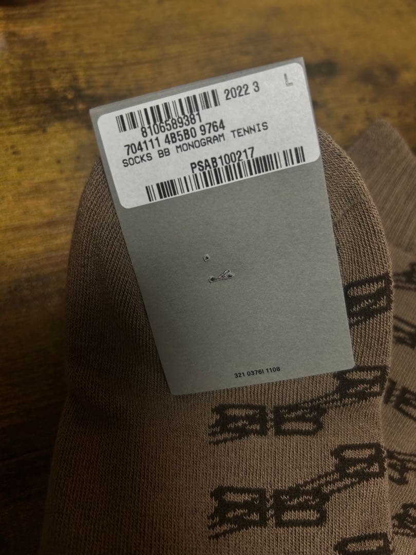 新品未使用/BALENCIAGA ソックス