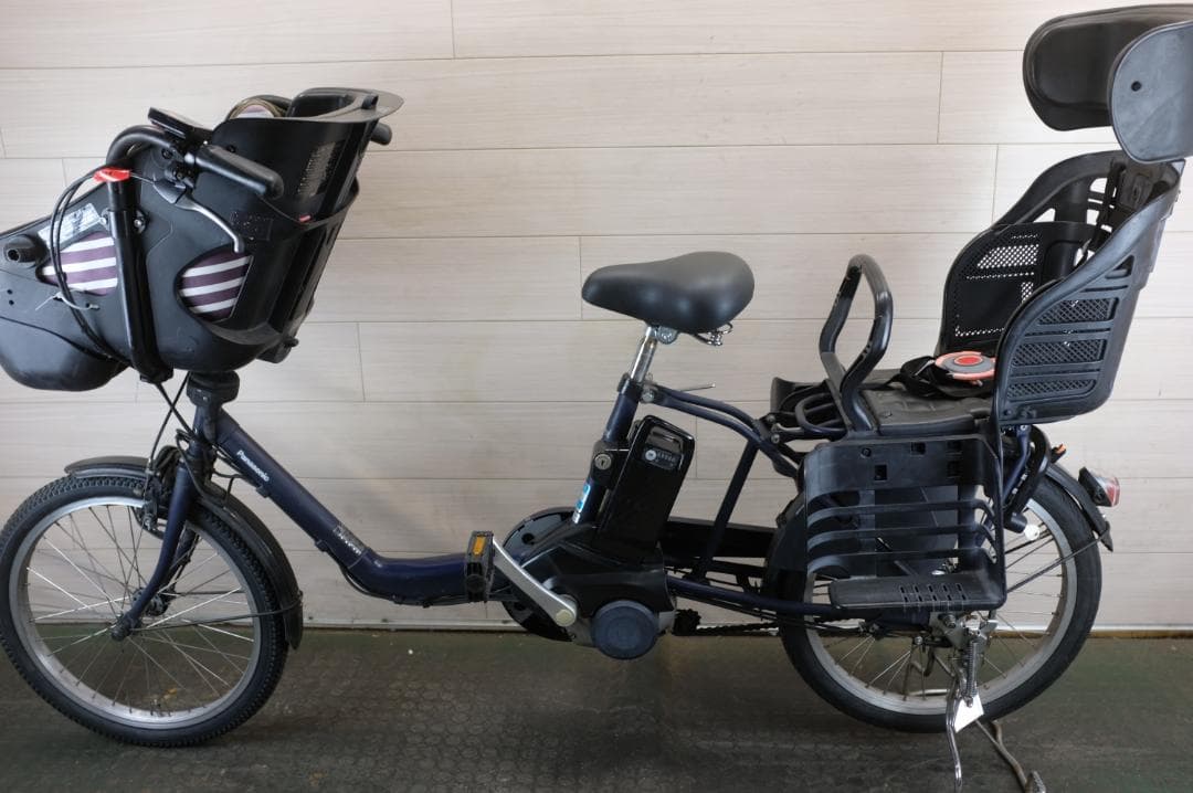 電動自転車 パナソニック　 20インチ 3段変速 12Ah　充電器有