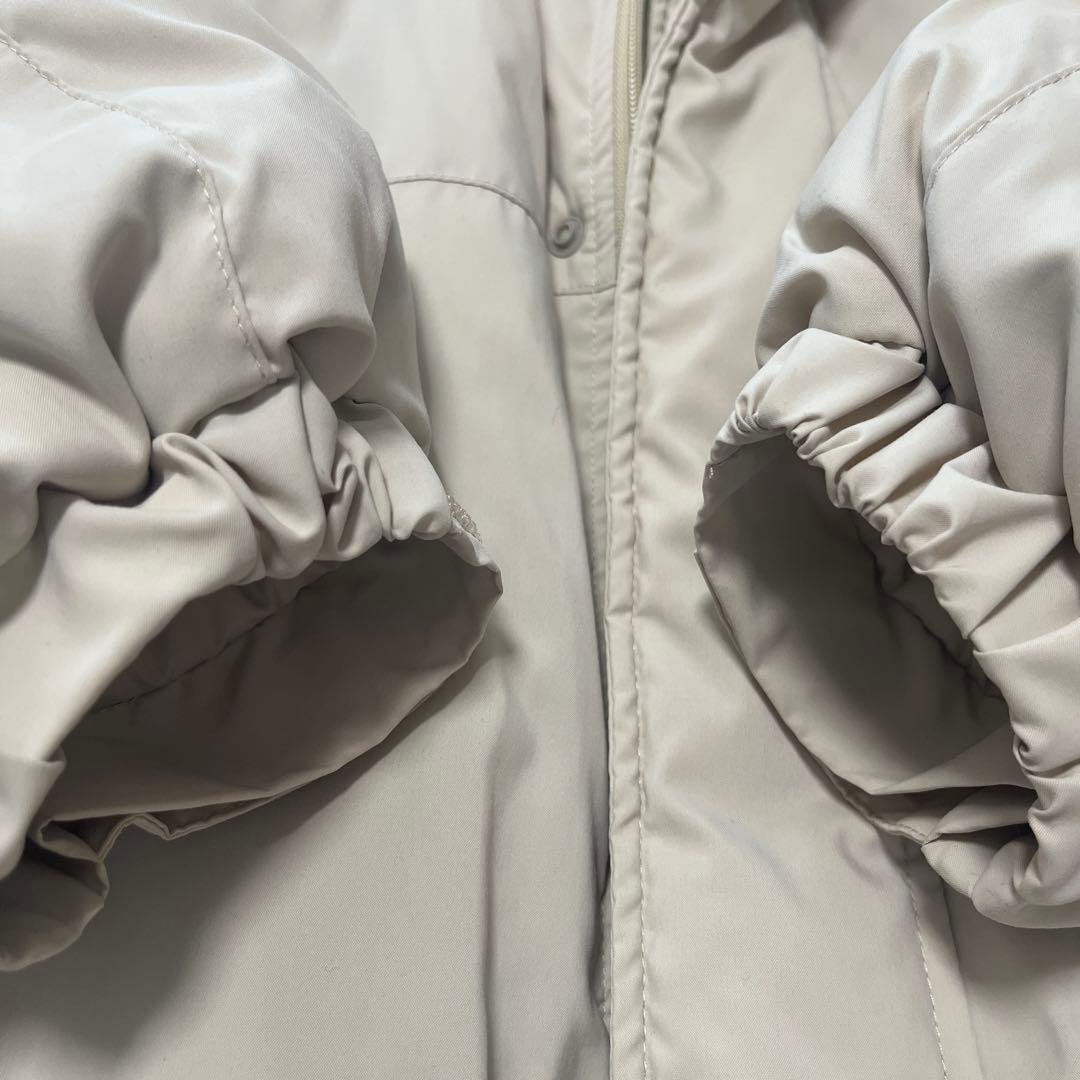 【1度着用】SLOBE IENA ウォッシャブル中綿モンスターパーカーブルゾン