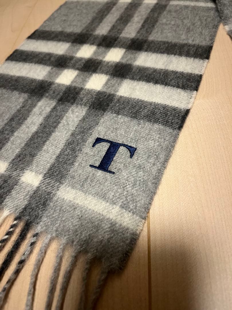 BURBERRY　バーバリー　マフラー　カシミア100％　タグ付き未使用品　小さ