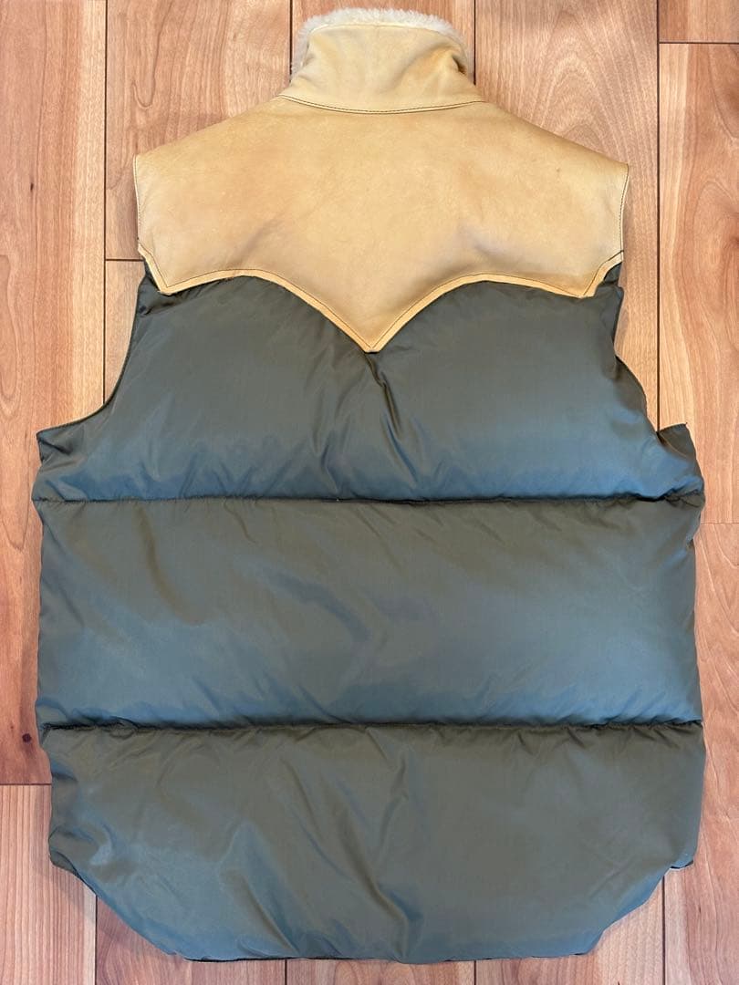 Rocky Mountain Featherbed ダウンベスト40 カーキ