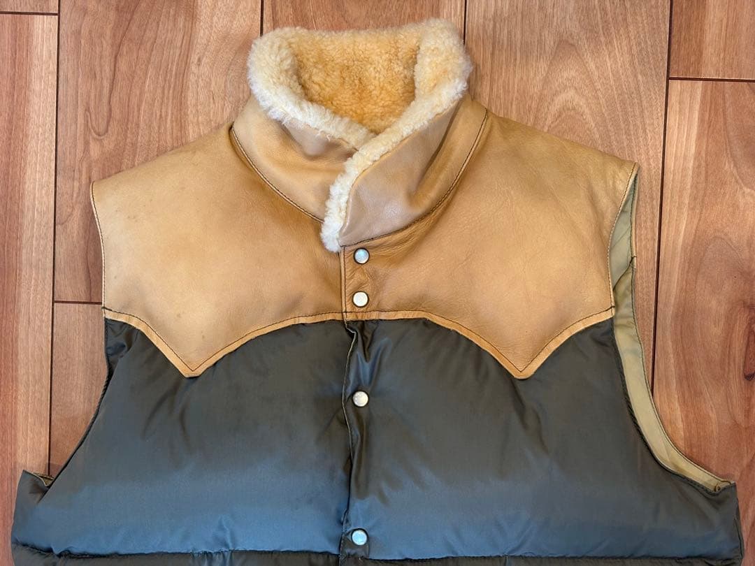 Rocky Mountain Featherbed ダウンベスト40 カーキ