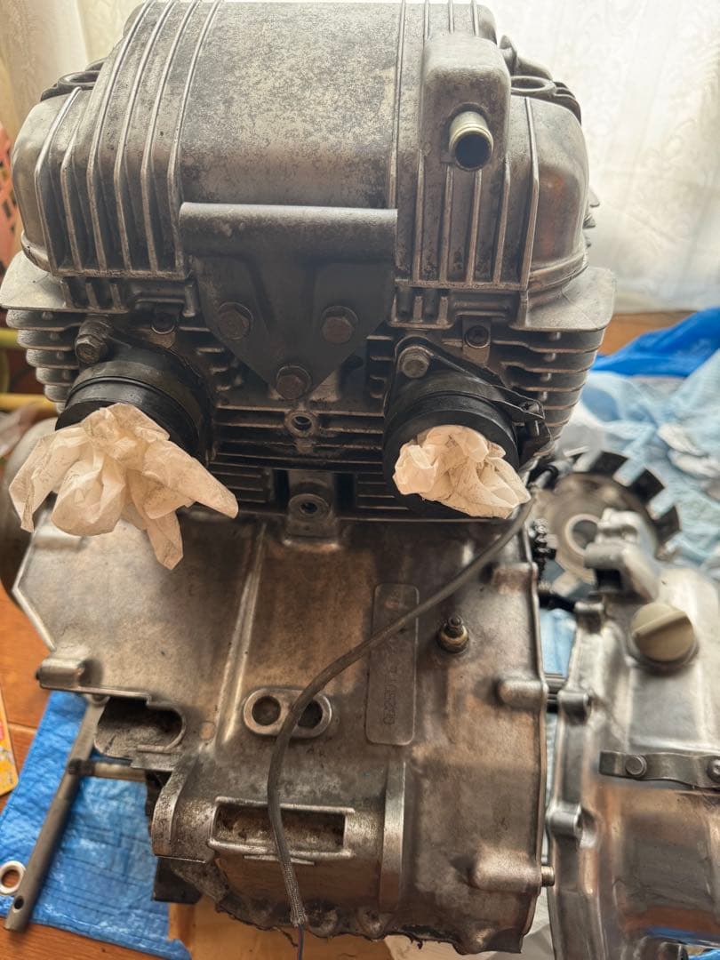 cb250tエンジン、引き取り限定