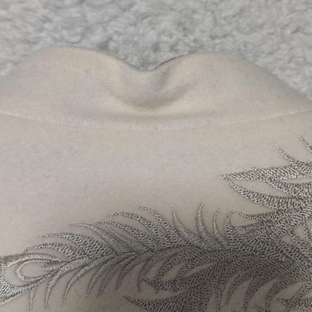 VIVIENNE TAM ヴィヴィアンタム 刺繍入りロングコート　白　サイズ2