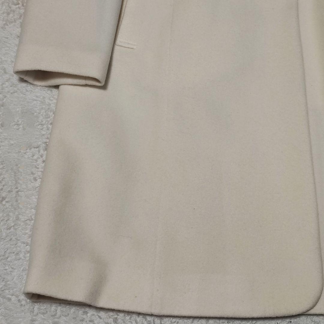 VIVIENNE TAM ヴィヴィアンタム 刺繍入りロングコート　白　サイズ2