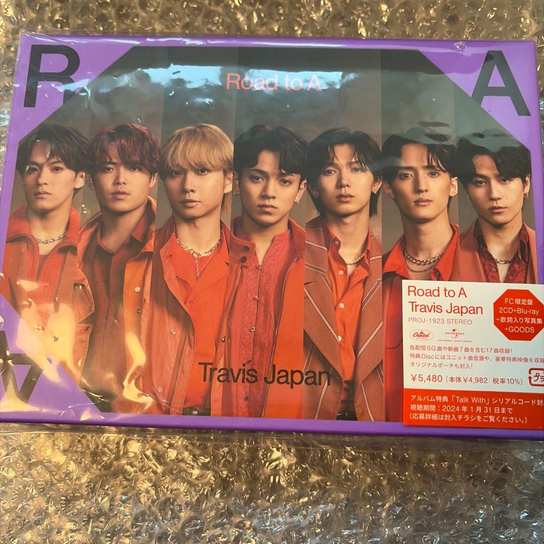 Blu-ray FC限定盤 Travis Japan/Road to A