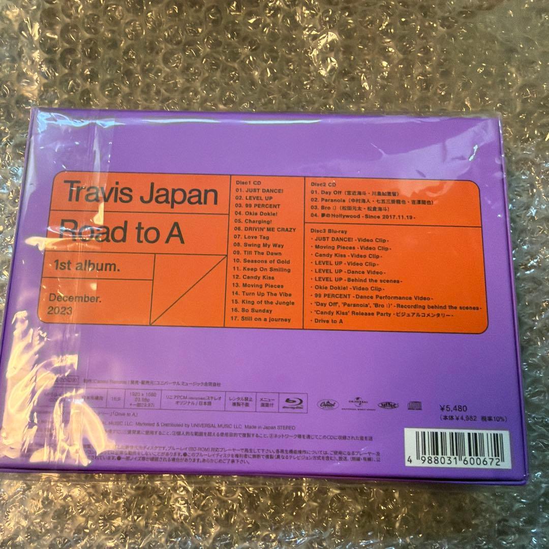 Blu-ray FC限定盤 Travis Japan/Road to A