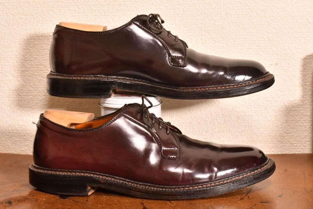靴 ALDEN #990 cordovan 8B/D 26cm