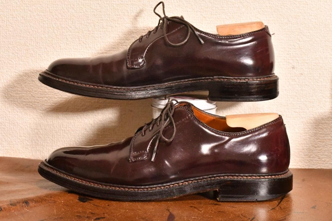 靴 ALDEN #990 cordovan 8B/D 26cm