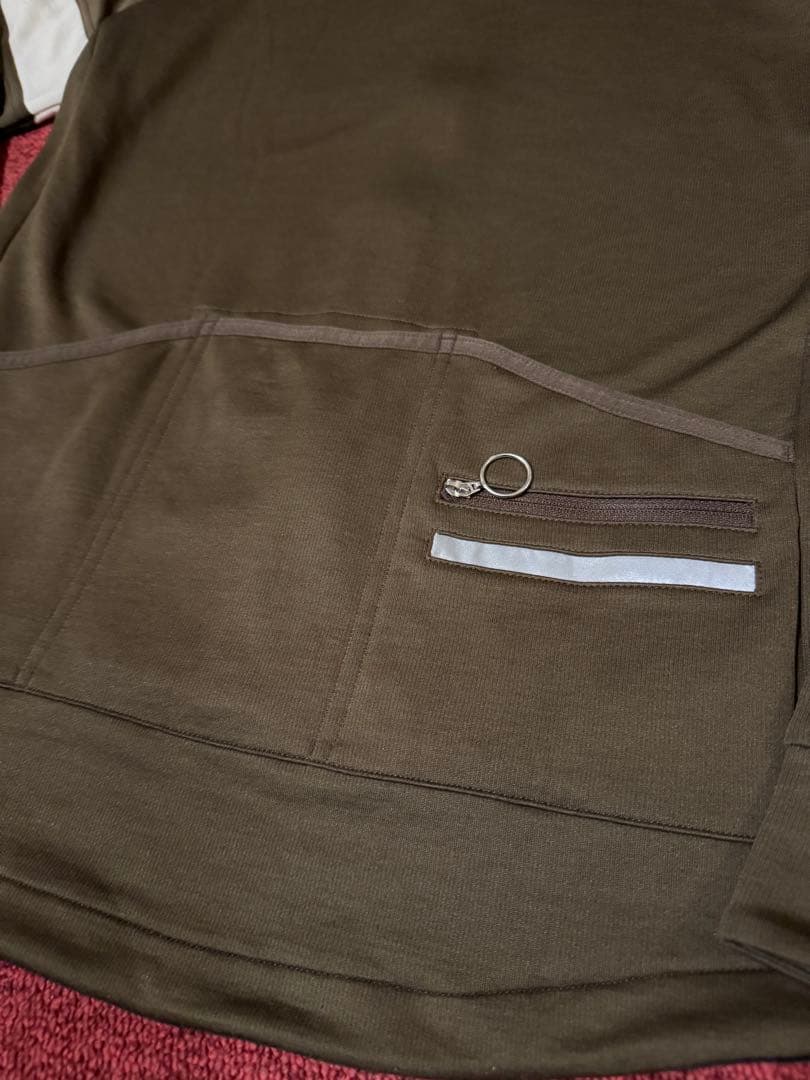 【極美品】Rapha メンズ サイクルジャージ Ｌサイズ ブラウン