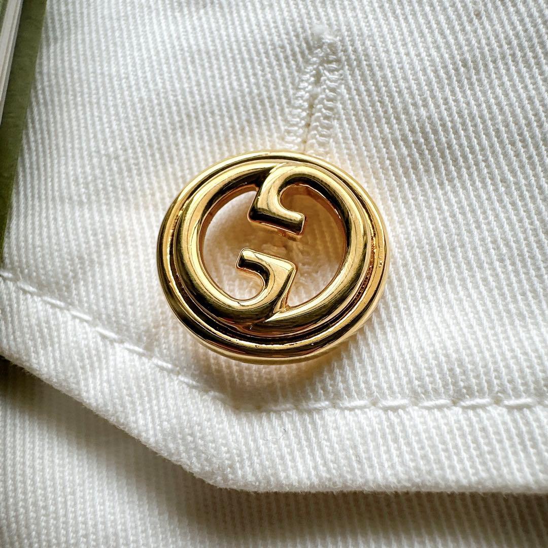 未使用　GUCCI グッチ エコ ウォッシュド オーガニックコットン ジャケット