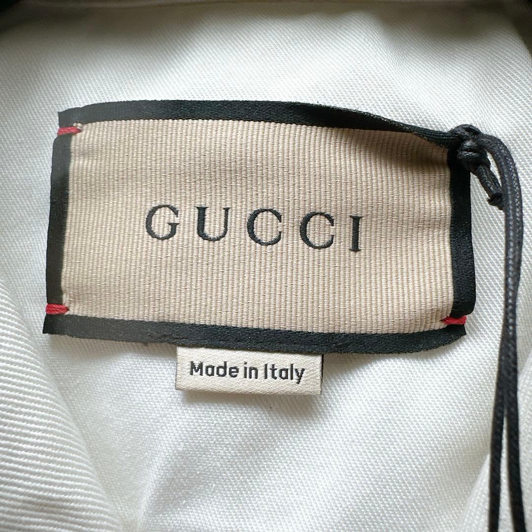 未使用　GUCCI グッチ エコ ウォッシュド オーガニックコットン ジャケット
