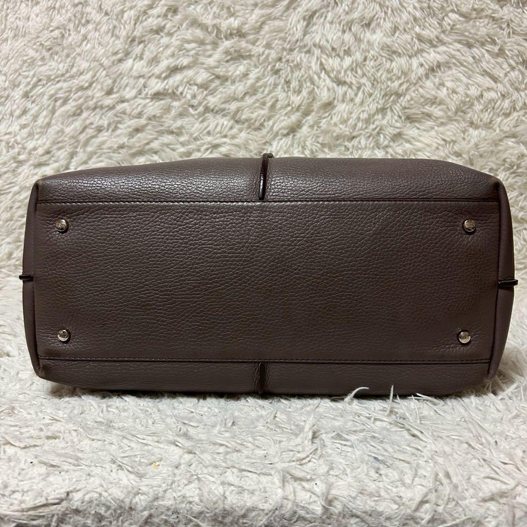 極美品✨TOD'S トッズ トートバッグ ハンドバッグ レザー シボ革