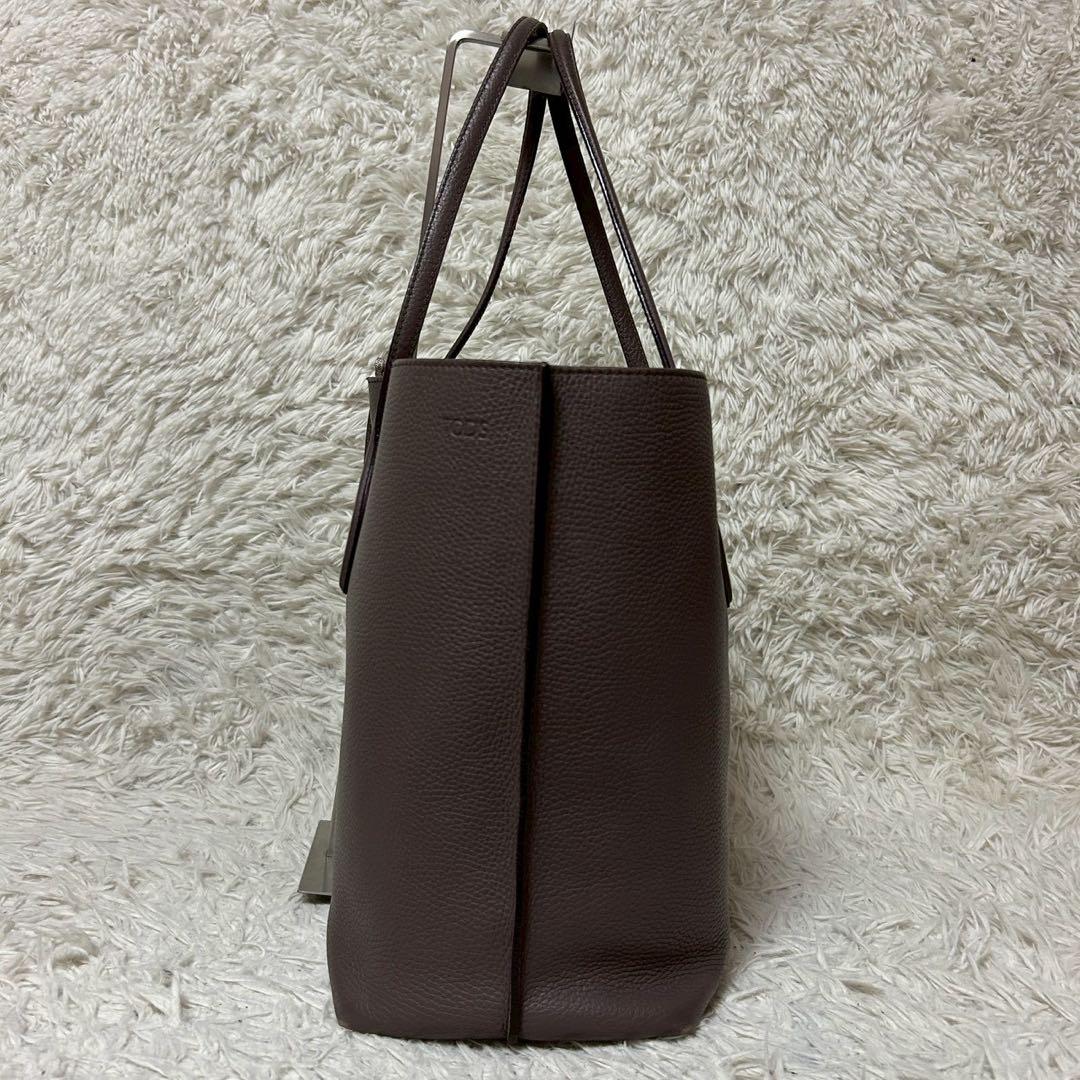 極美品✨TOD'S トッズ トートバッグ ハンドバッグ レザー シボ革