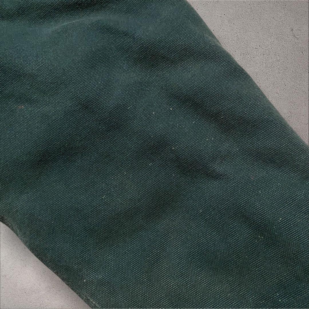 【重厚感◎】XLダックジャケットデトロイトグリーン襟コーデュロイトラディショナル