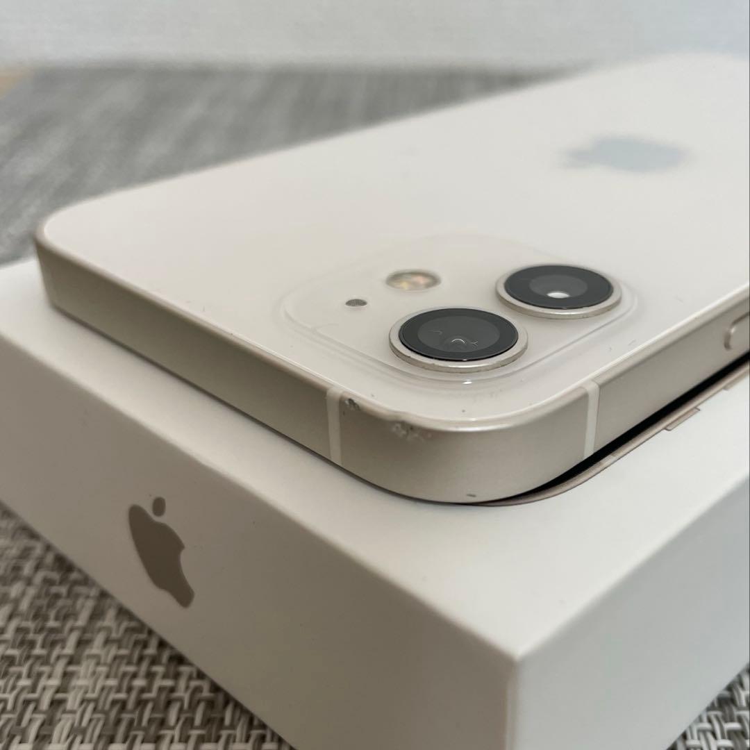 Apple iPhone 12 ホワイト 64GB ケース付き