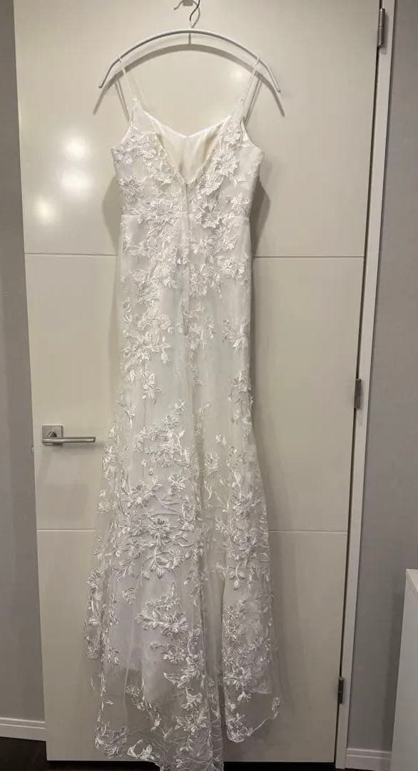 ウェディングドレス　マーメイドドレス　前撮りドレス　フォトウエディング　レース