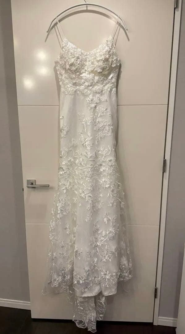 ウェディングドレス　マーメイドドレス　前撮りドレス　フォトウエディング　レース