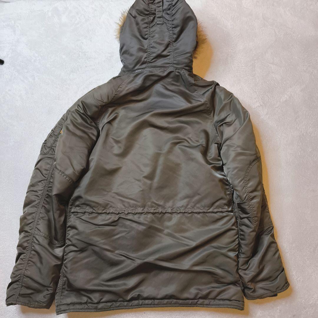 ALPHA INDUSTRIES N-3B フライトジャケット XL セージ