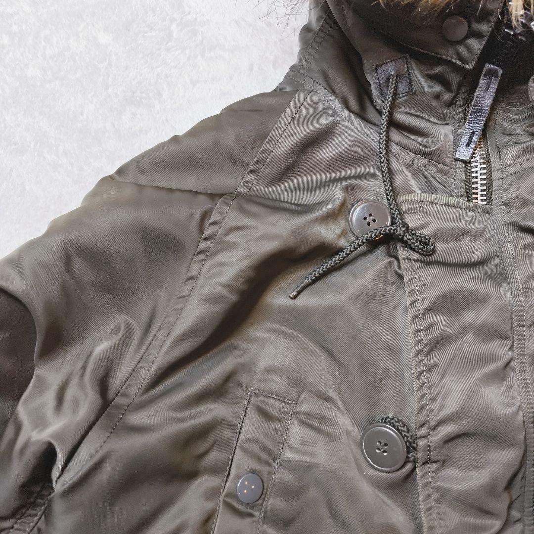 ALPHA INDUSTRIES N-3B フライトジャケット XL セージ