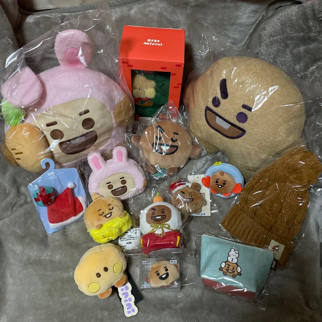 BTS BT21 SHOOKYぬいぐるみセット 未開封