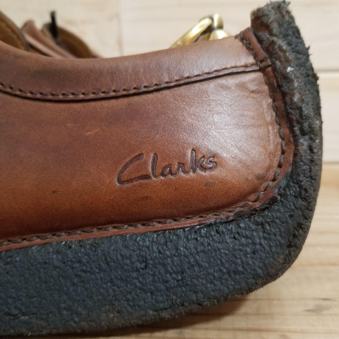 美品　廃盤　Clarks　アルバーニ　レザー　ワラビーブーツ　28